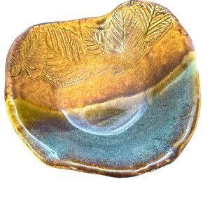 Nick Molatore Studio Pottery Portland Oregon 5" Bowl Matte to Shiny Glaze